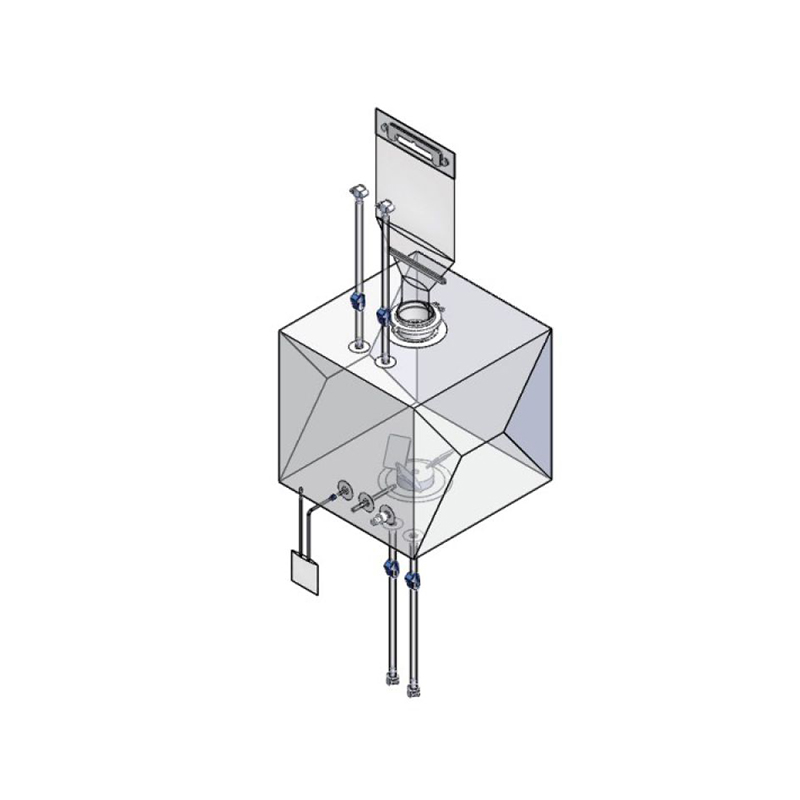 Disposable sterile powder transport/storage/feeding bag